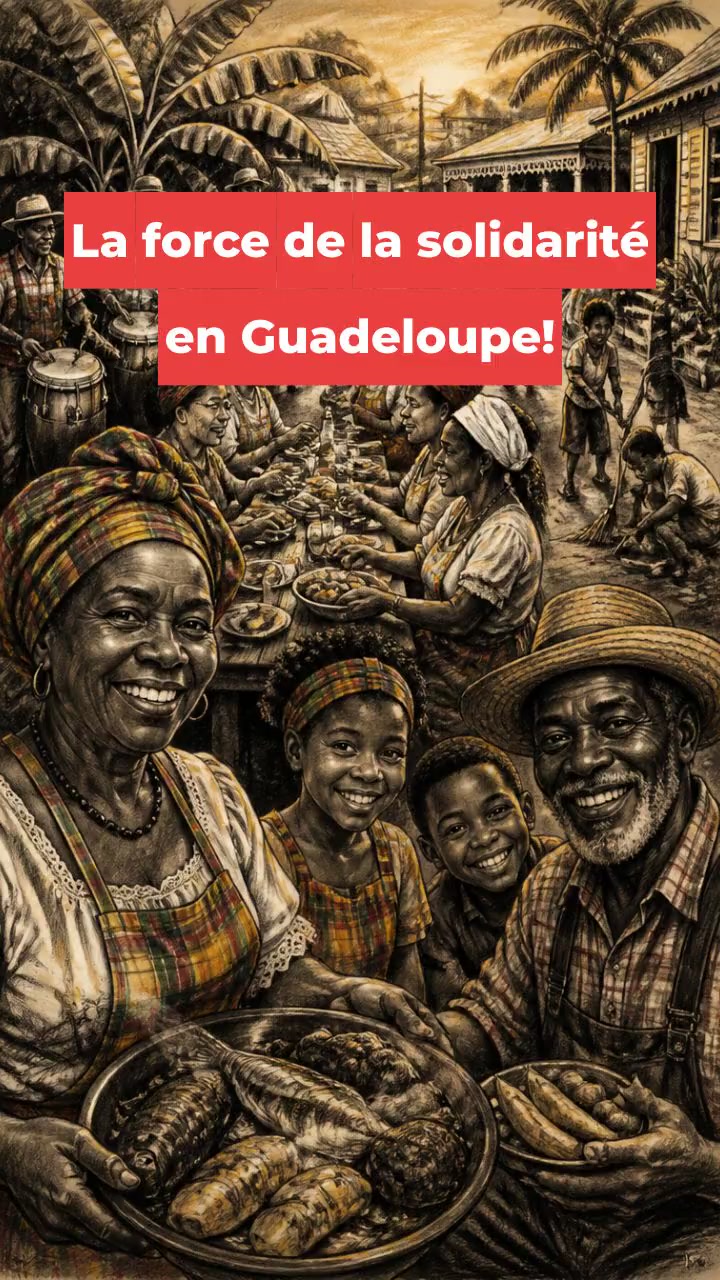 La force de la solidarité en Guadeloupe!
