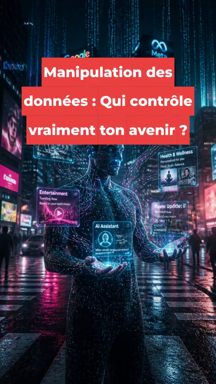 Manipulation des données : Qui contrôle vraiment ton avenir ?