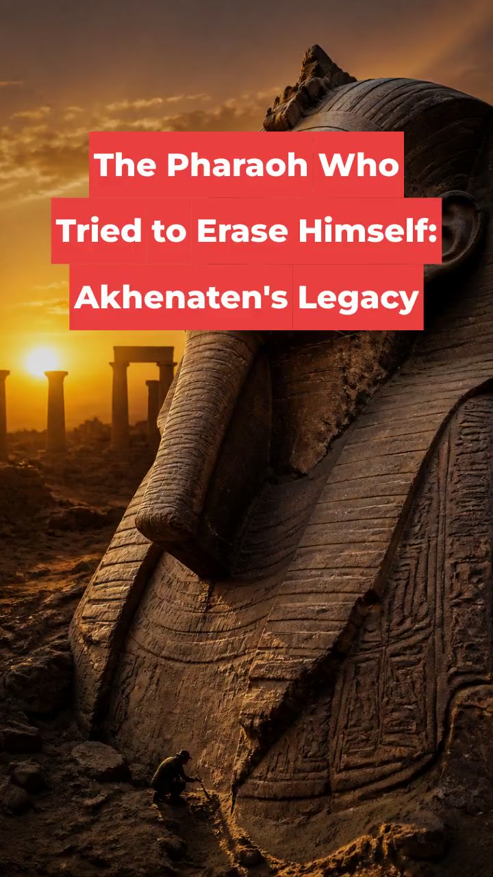 The Pharaoh Who Tried to Erase Himself: Akhenaten's Legacy