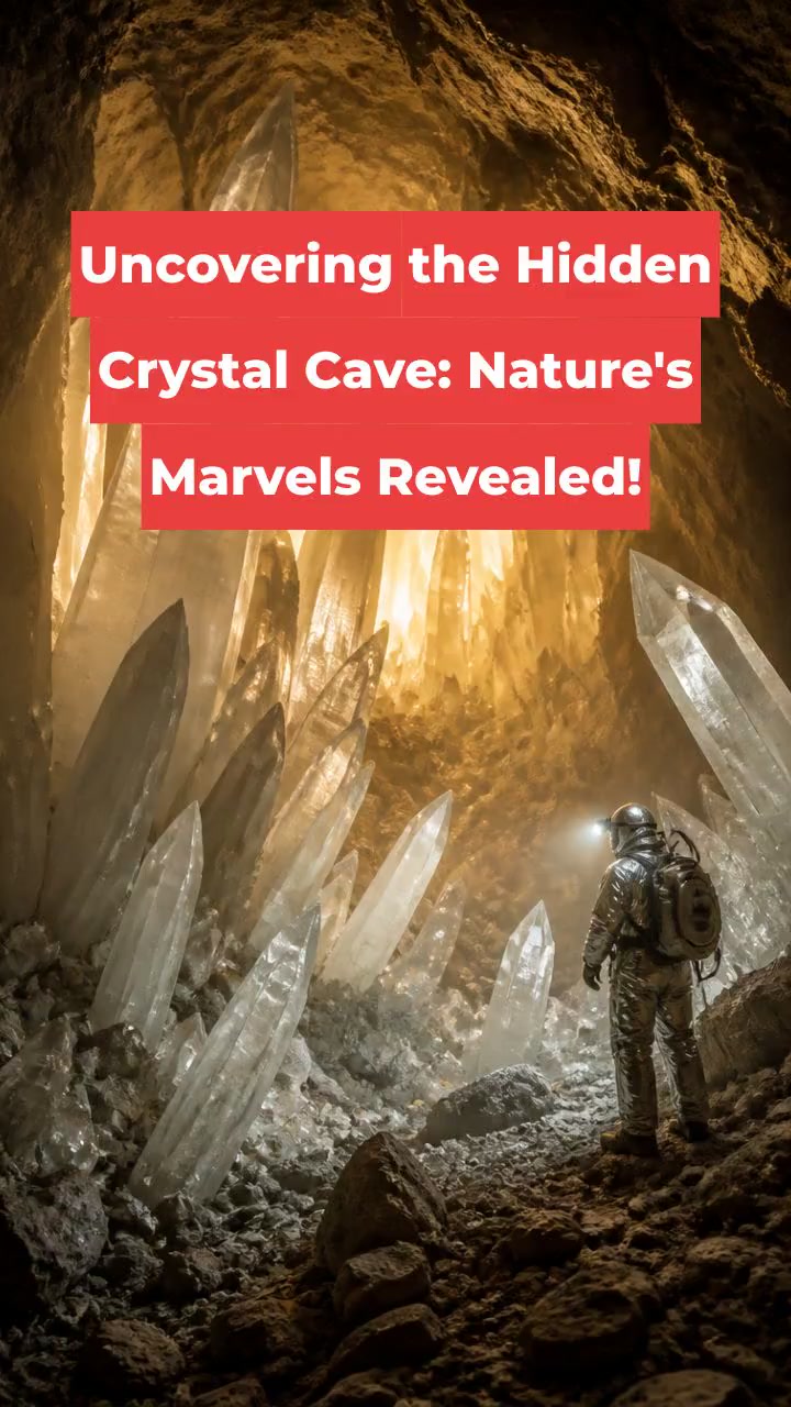 Uncovering the Hidden Crystal Cave: Nature's Marvels Revealed!