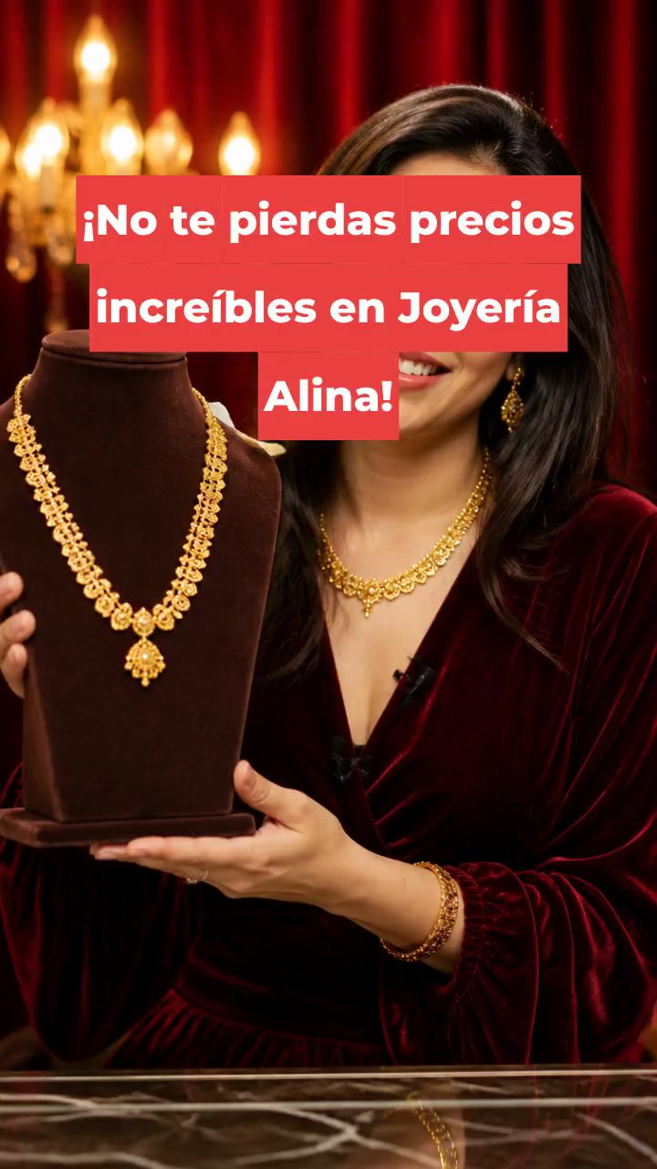 ¡No te pierdas precios increíbles en Joyería Alina!