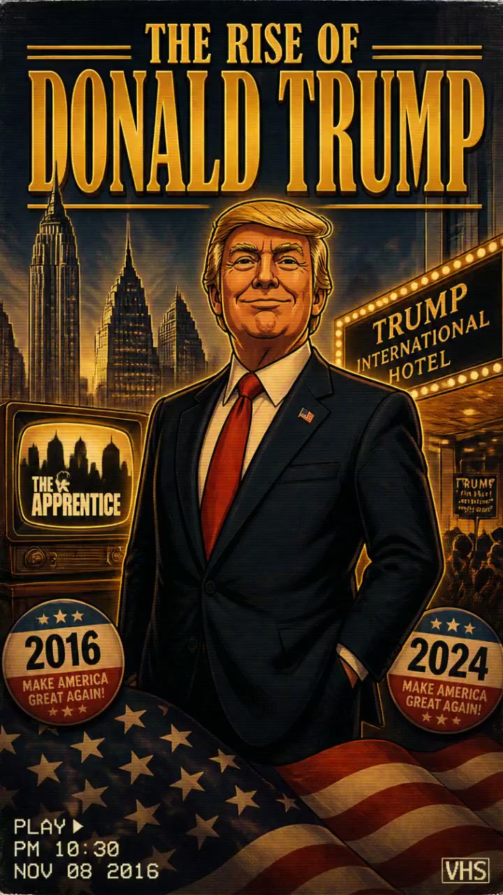 The Rise of Donald Trump: From Businessman to President!