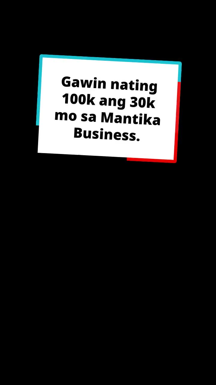 Mantika Business: Susi sa Patuloy na Kita!