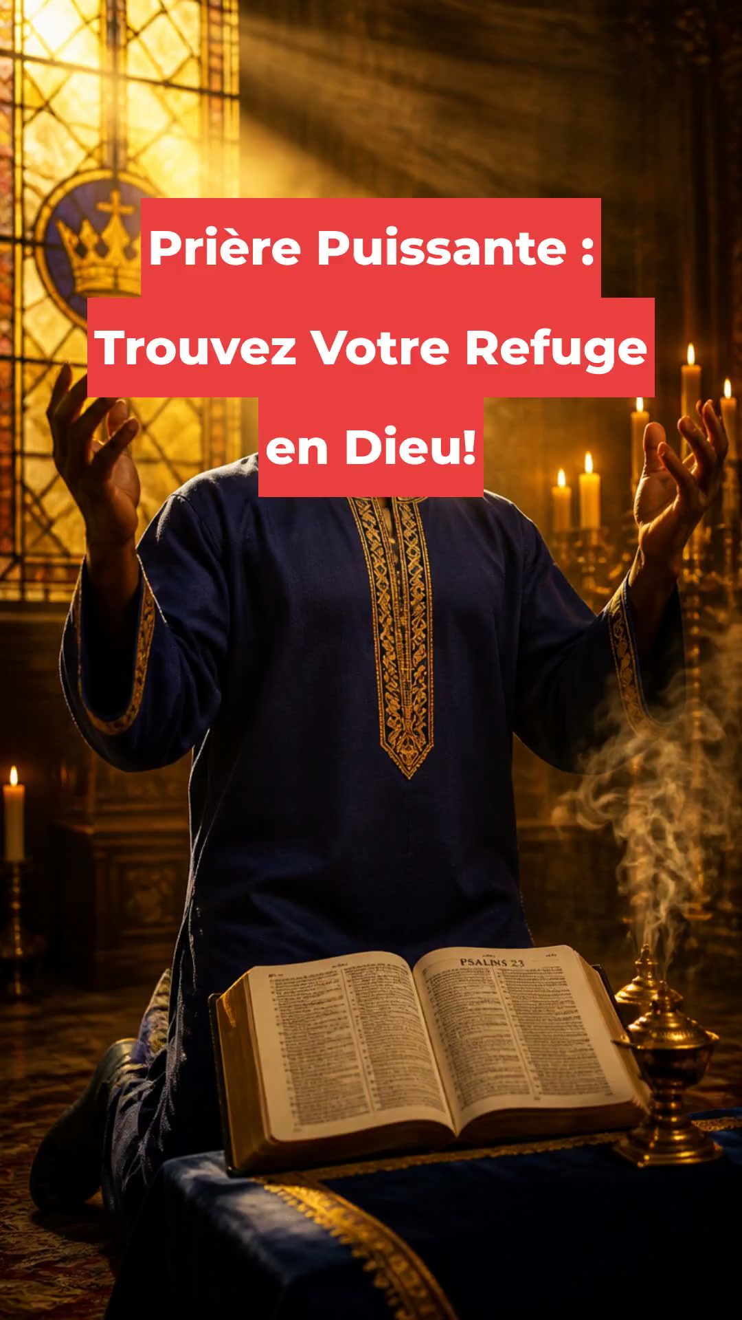 Prière Puissante : Trouvez Votre Refuge en Dieu!