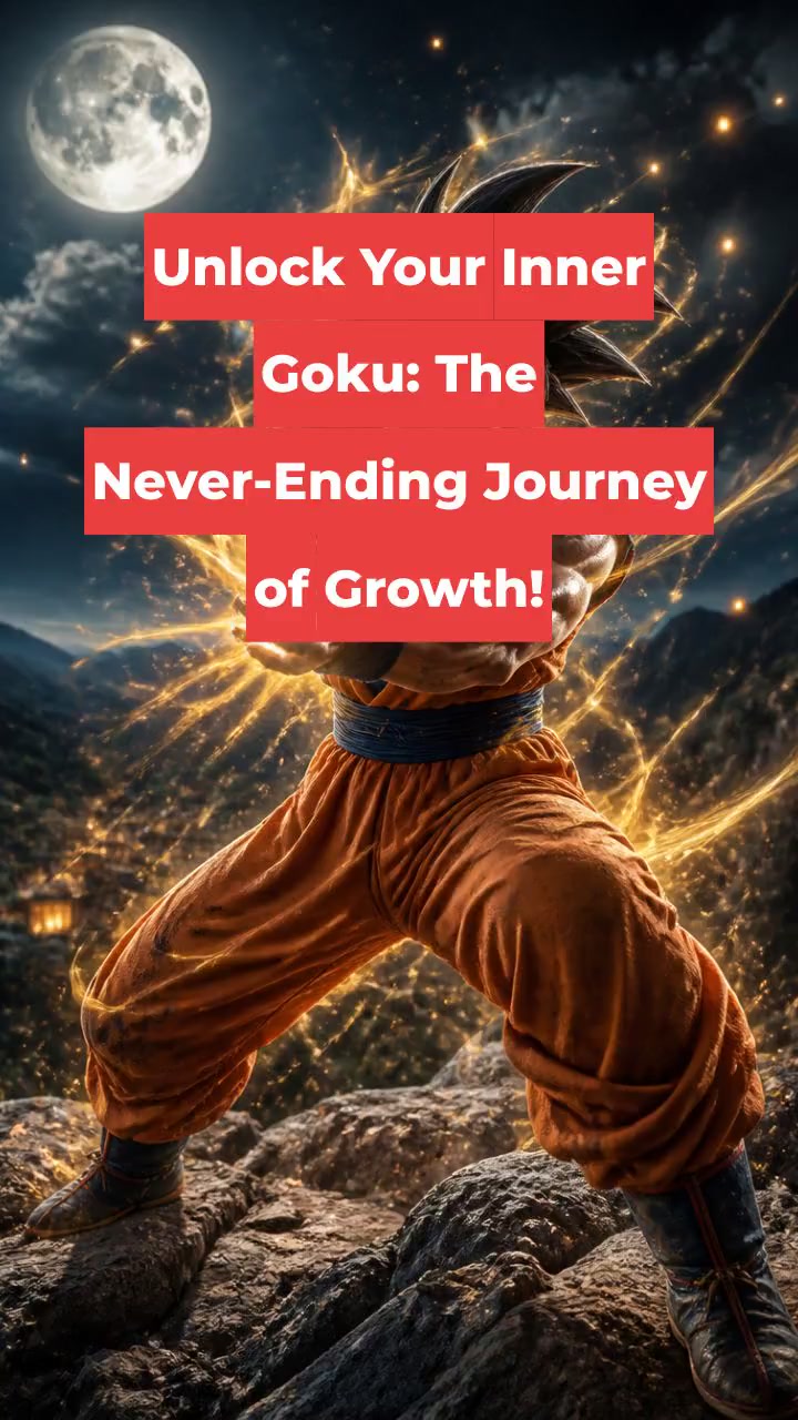 Unlock Your Inner Goku: The Never-Ending Journey of Growth!