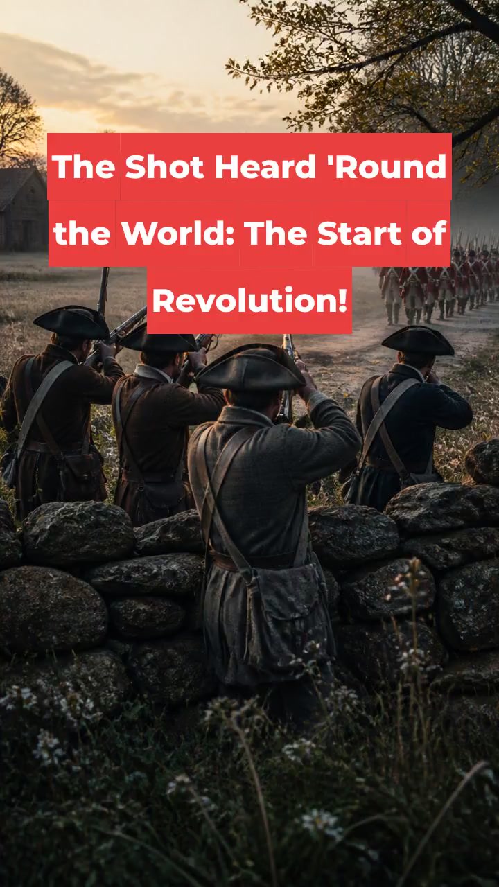 The Shot Heard 'Round the World: The Start of Revolution!