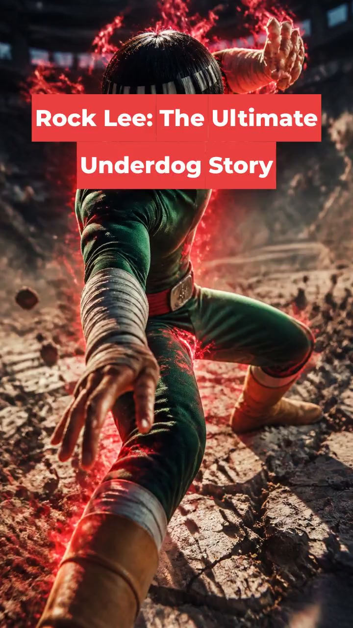 Rock Lee: The Ultimate Underdog Story