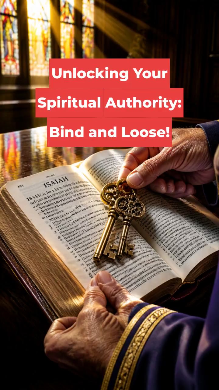 Unlocking Your Spiritual Authority: Bind and Loose!