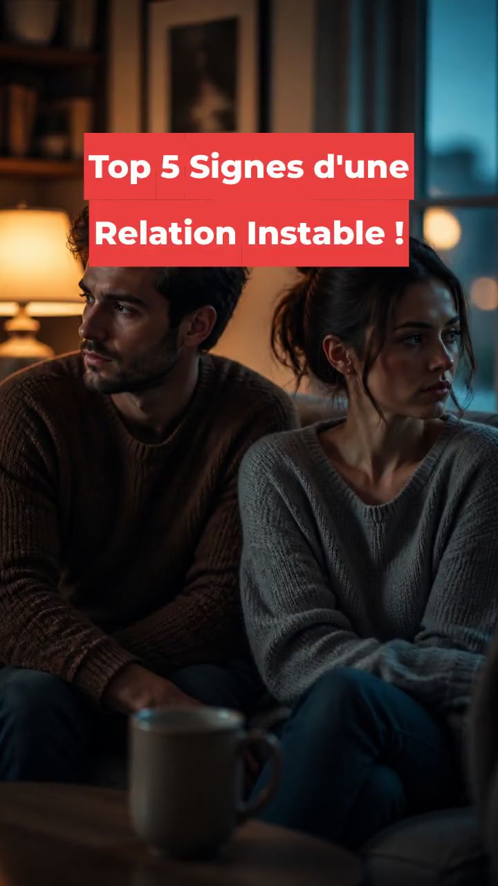 Top 5 Signes d'une Relation Instable !