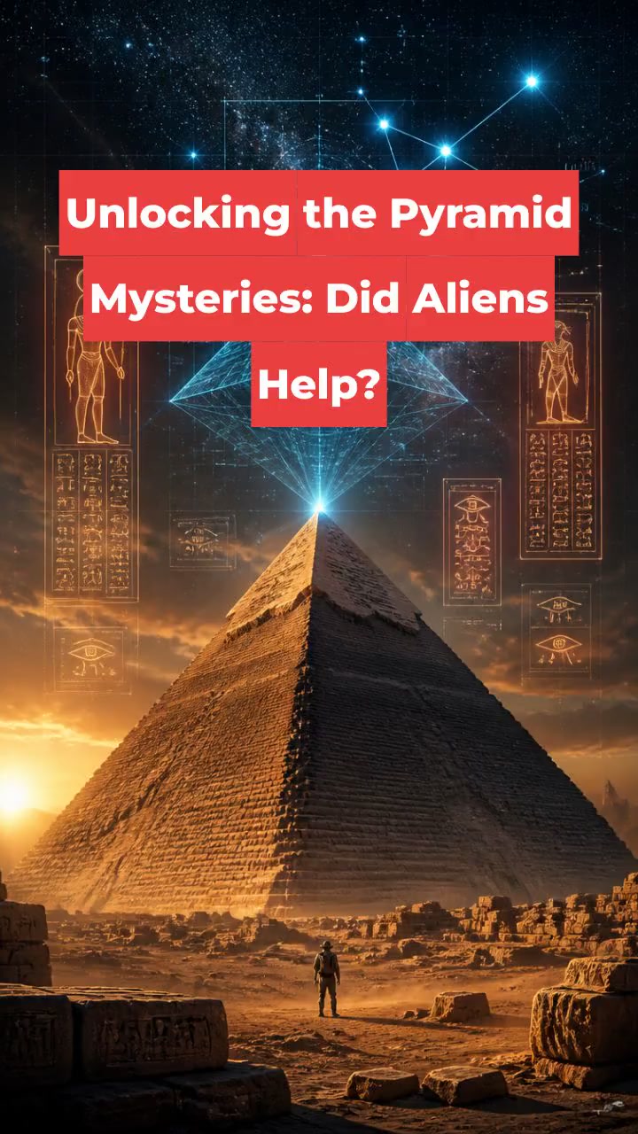 Unlocking the Pyramid Mysteries: Did Aliens Help?