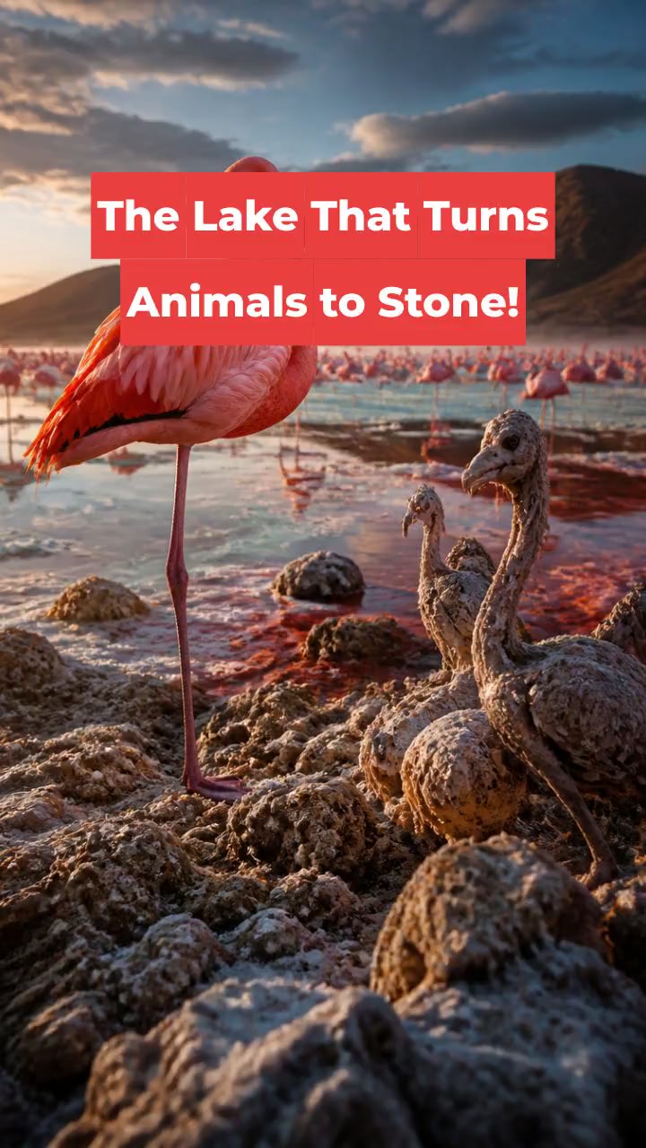 The Lake That Turns Animals to Stone!