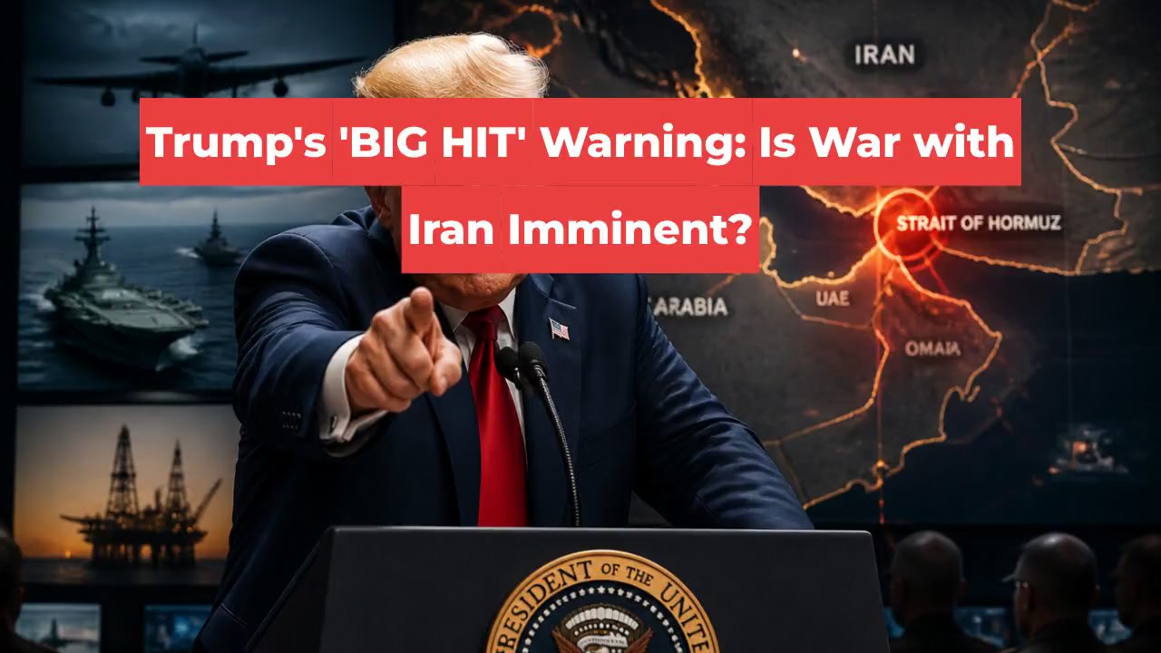 Trump's 'BIG HIT' Warning: Is War with Iran Imminent?