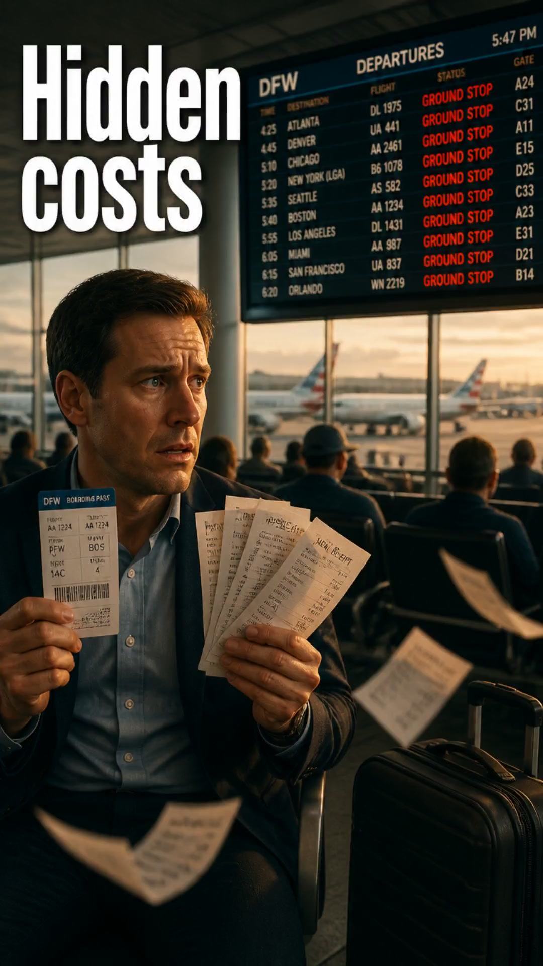 Ground Stops: The Hidden Costs of Flight Delays