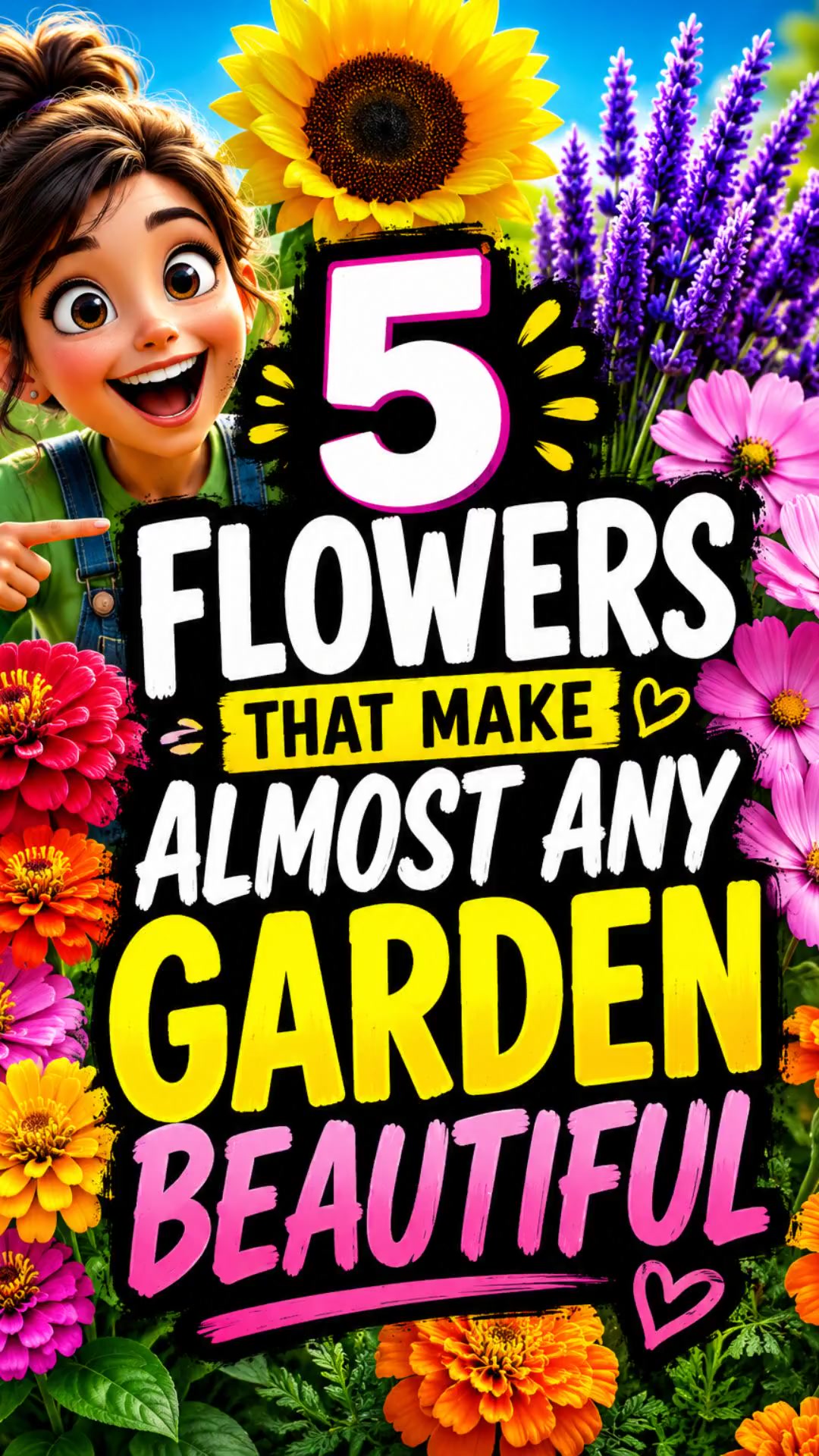 5 Flowers That Make Any Garden Look Beautiful😳🌸