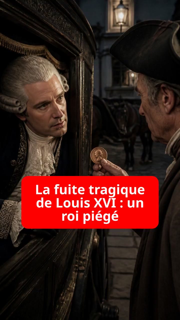 La fuite tragique de Louis XVI : Histoire d'un roi piégé