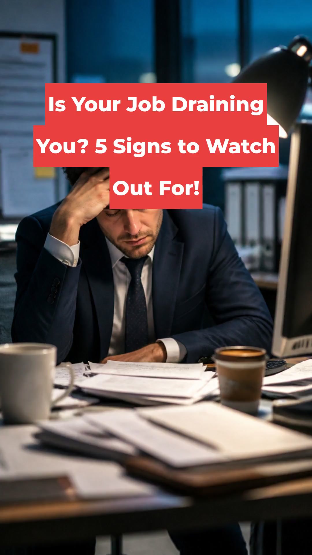 Is Your Job Draining You? 5 Signs to Watch Out For!