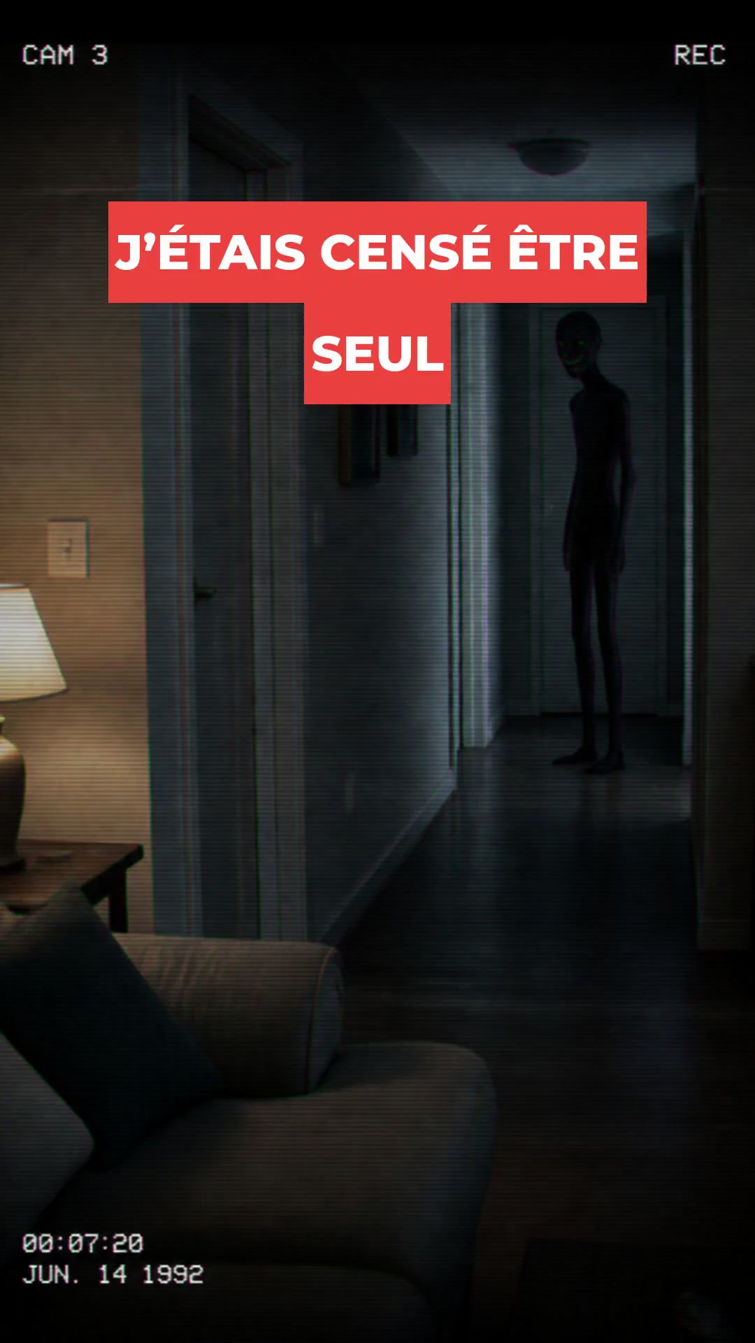 J’étais censé être seul…