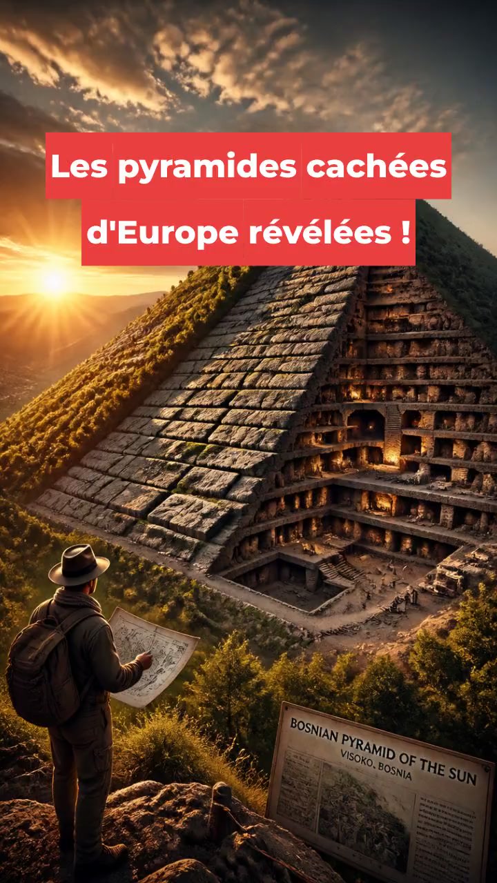 Les pyramides cachées d'Europe révélées !