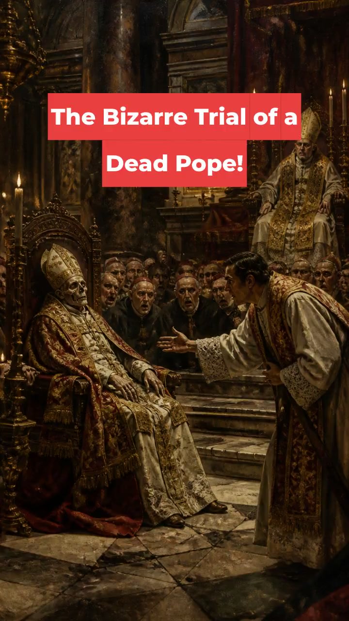 The Bizarre Trial of a Dead Pope!