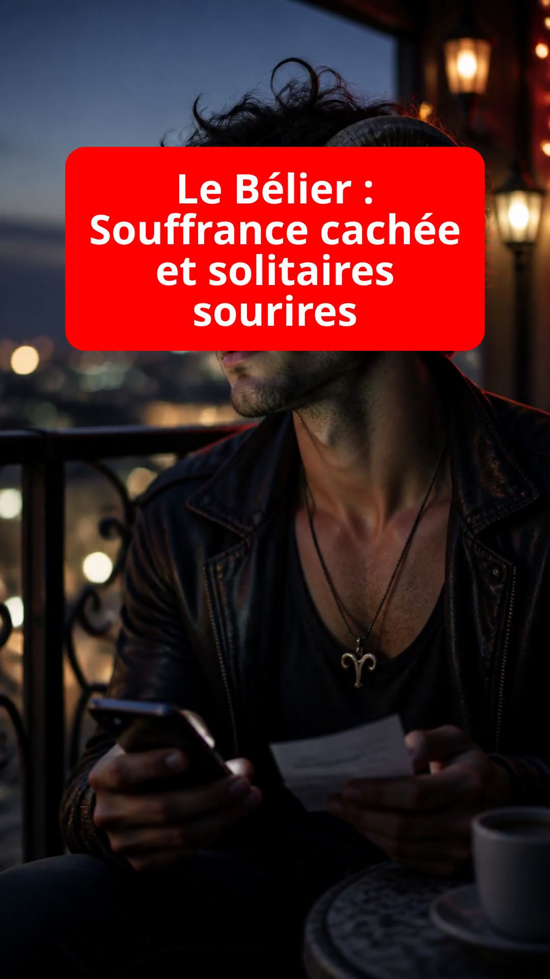 Le Bélier : Souffrance cachée et solitaires sourires