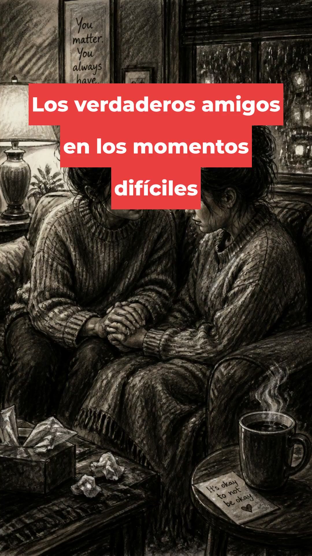 Los verdaderos amigos en los momentos difíciles