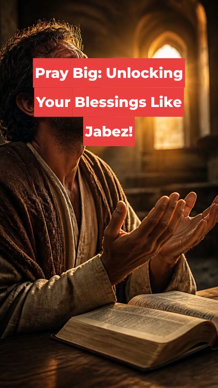 Pray Big: Unlocking Your Blessings Like Jabez!