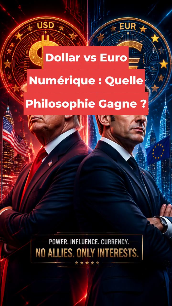 Dollar vs Euro Numérique : Quelle Philosophie Gagne ?