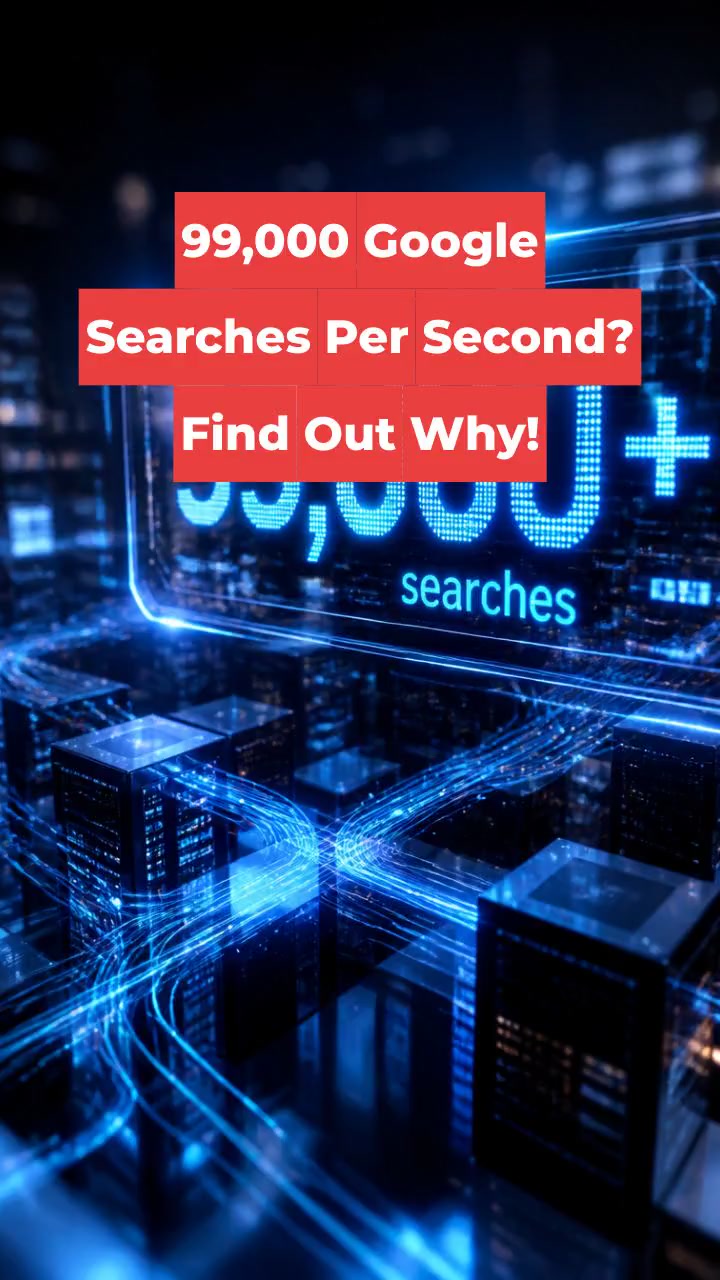 99,000 Google Searches Per Second? Find Out Why!