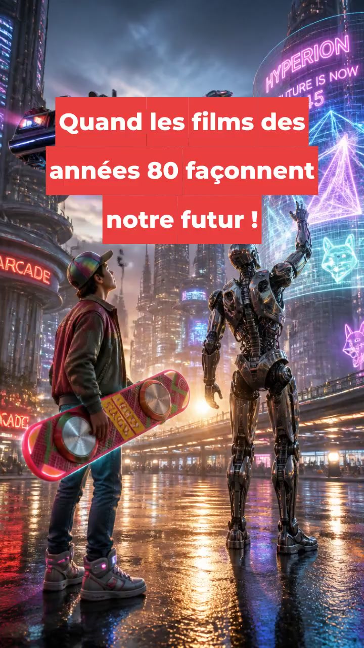 Quand les films des années 80 façonnent notre futur !