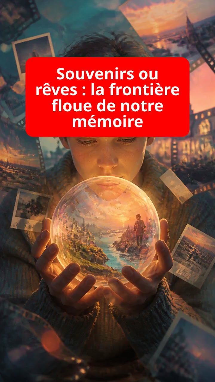 Souvenirs ou rêves : la frontière floue de notre mémoire