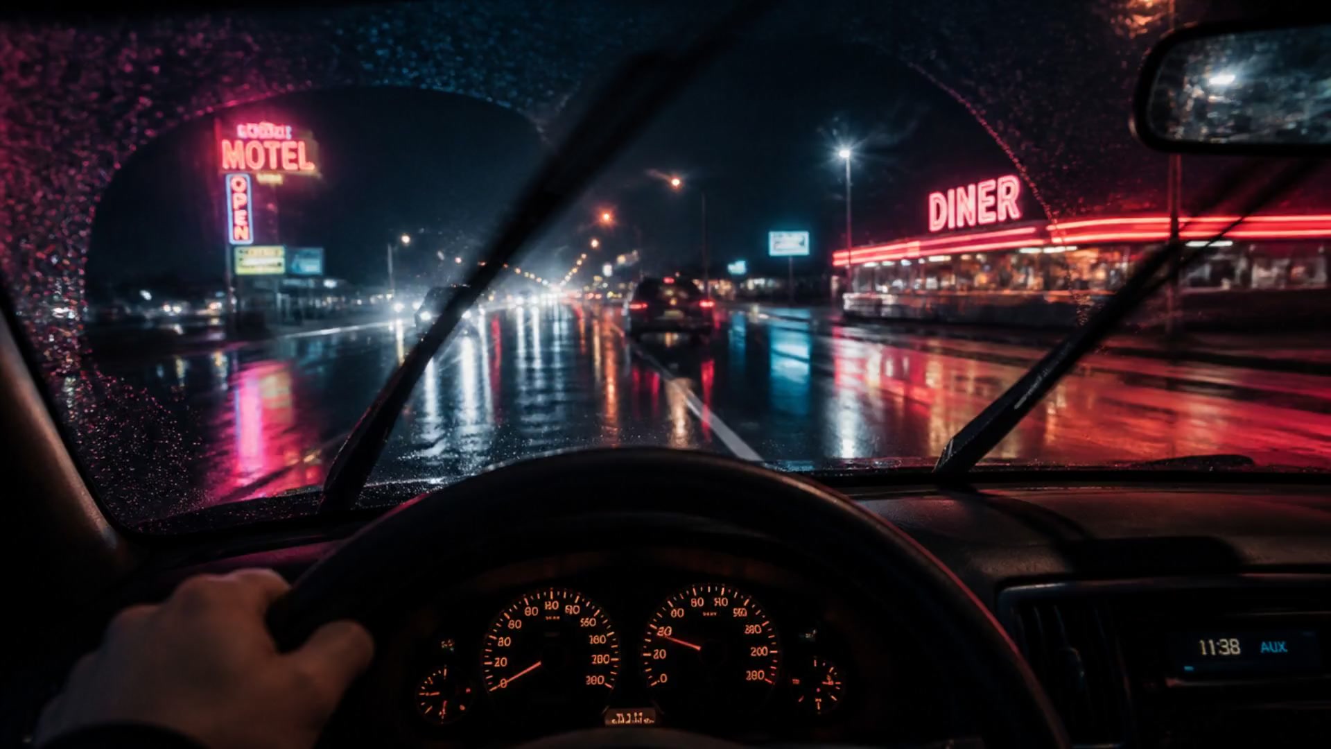 Ultimate Midnight Rain Drive Escape