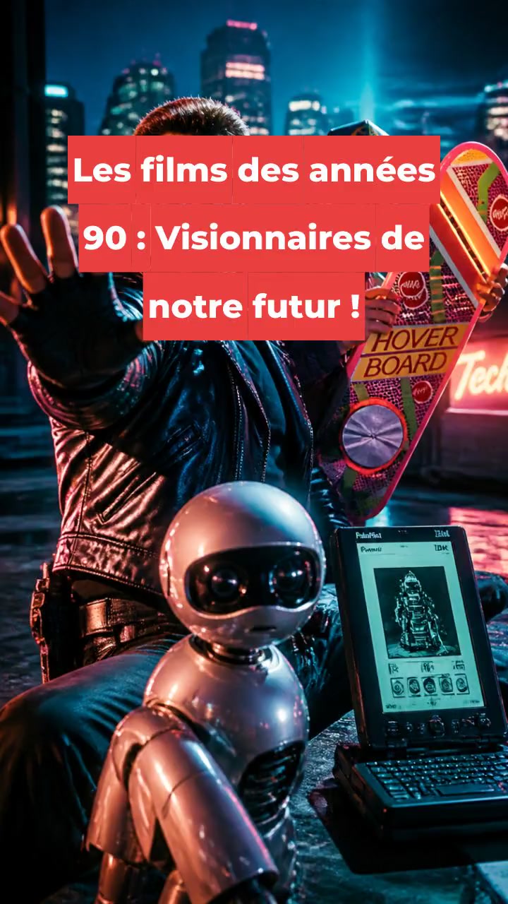 Les films des années 90 : Visionnaires de notre futur !
