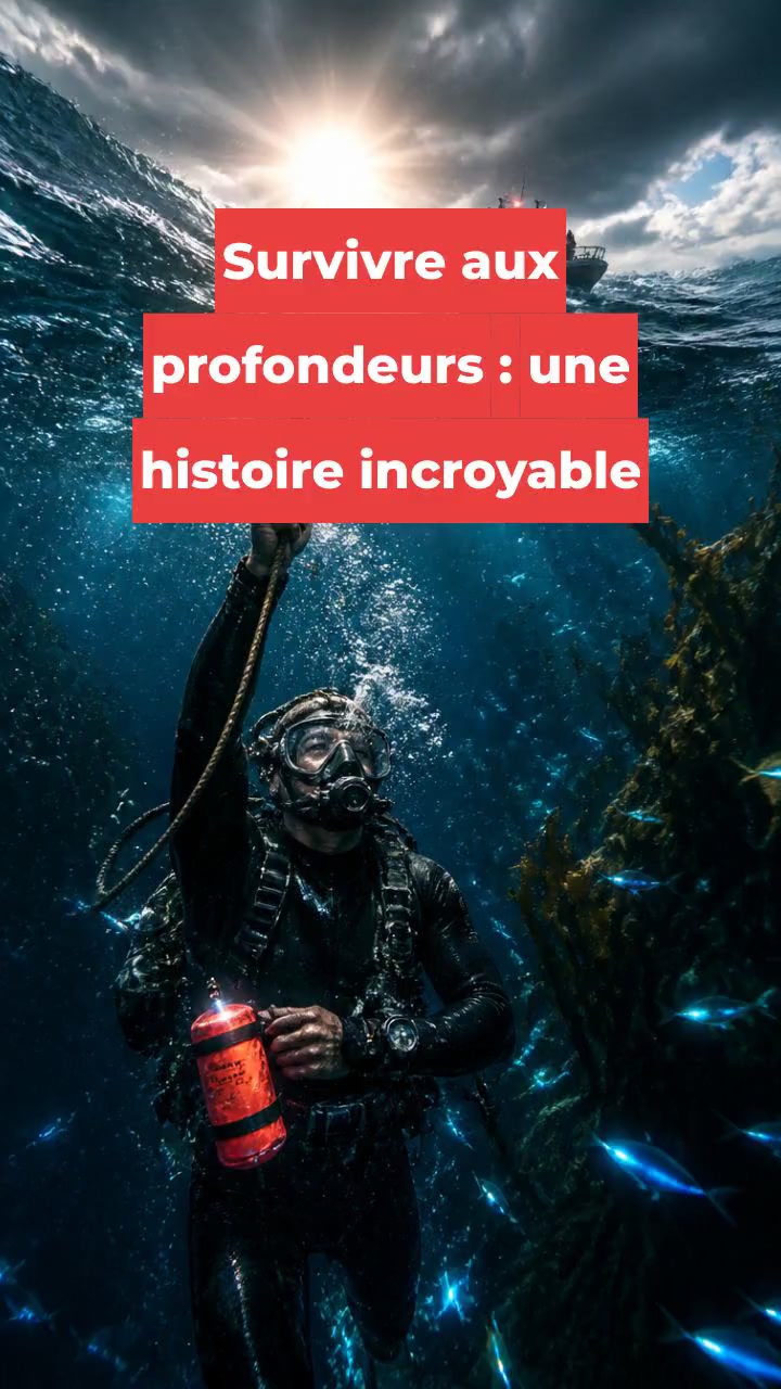 Survivre aux profondeurs : une histoire incroyable
