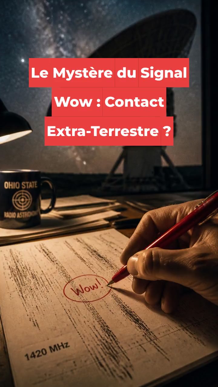 Le Mystère du Signal Wow : Contact Extra-Terrestre ?