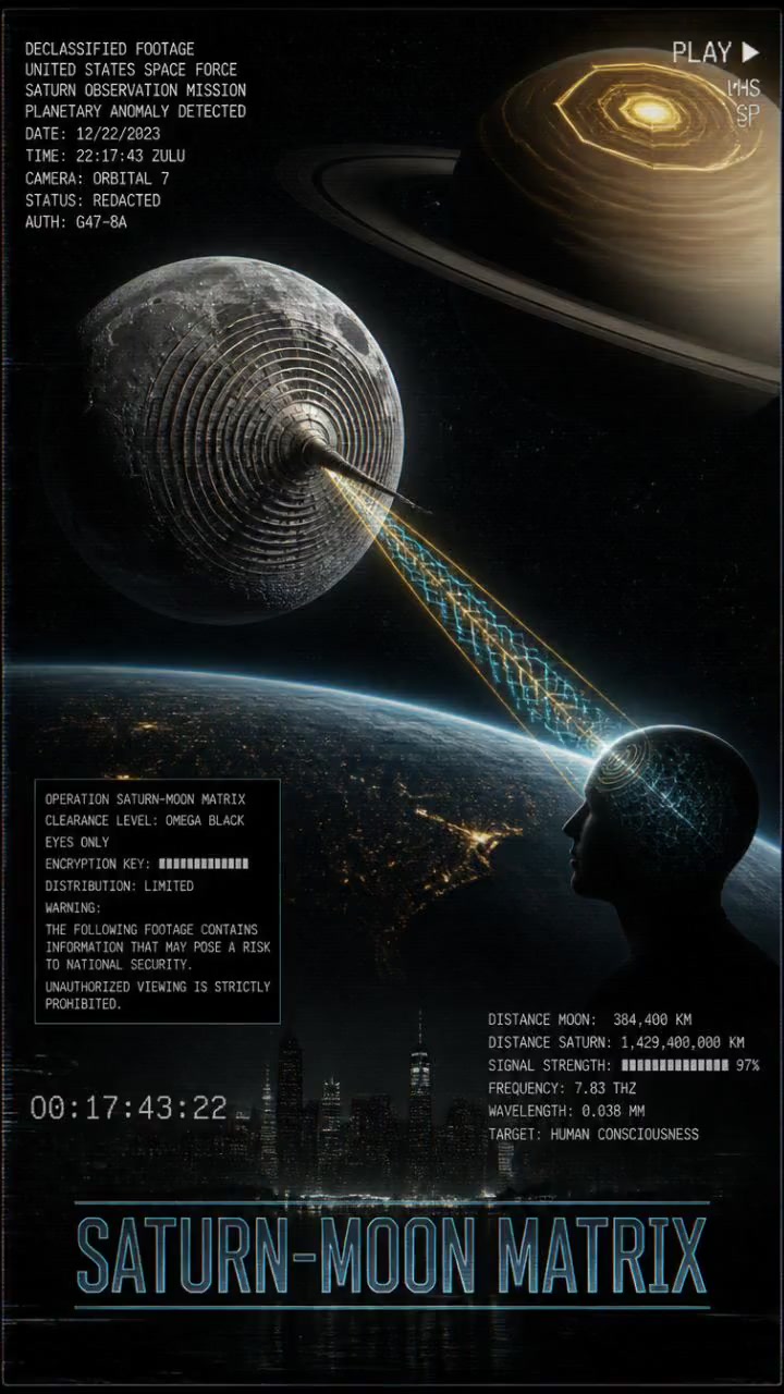 Is the Moon an Antenna? Unveiling the Saturn-Moon Matrix!