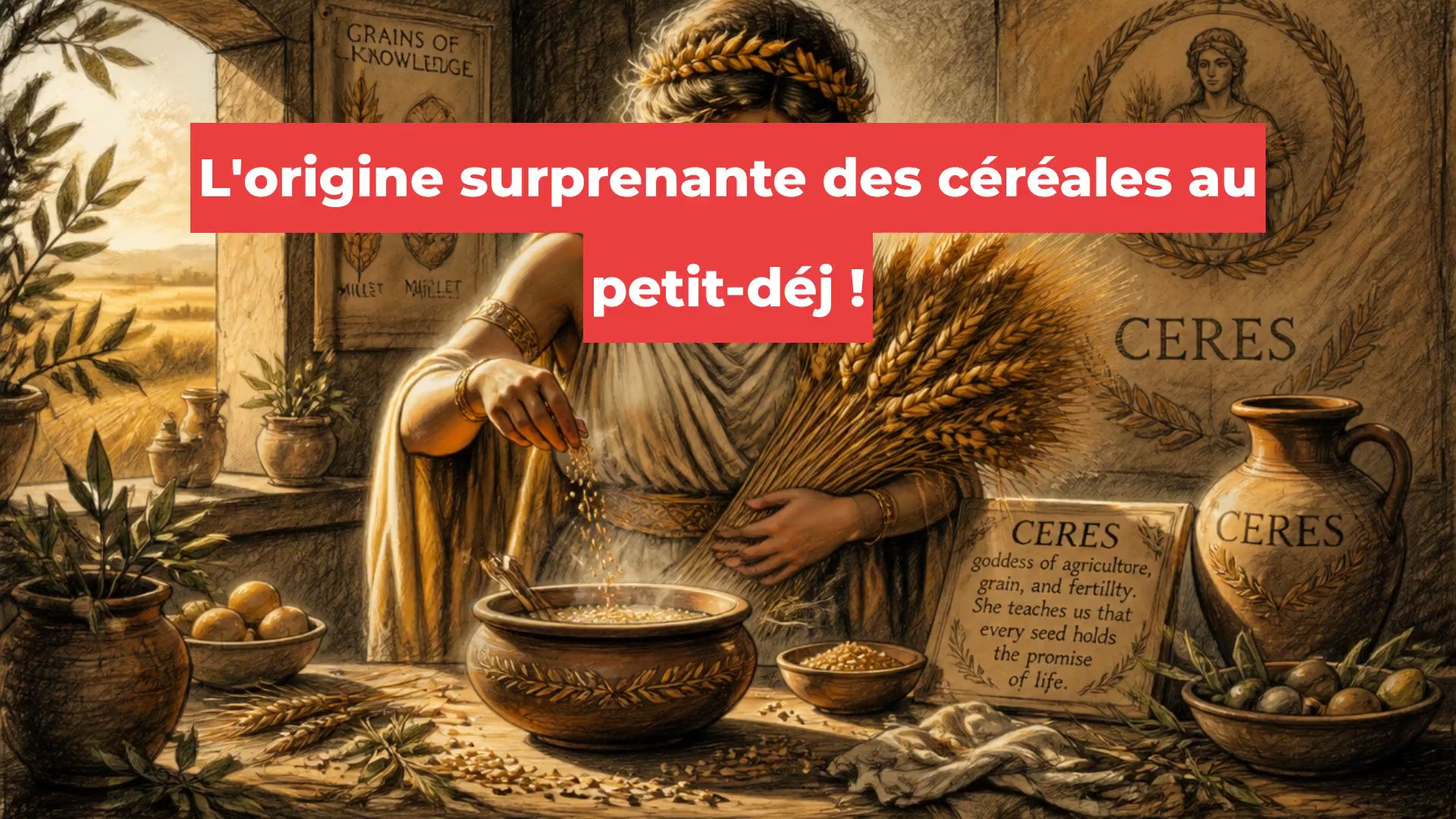 “Ton petit-déj cache une origine mythologique…”