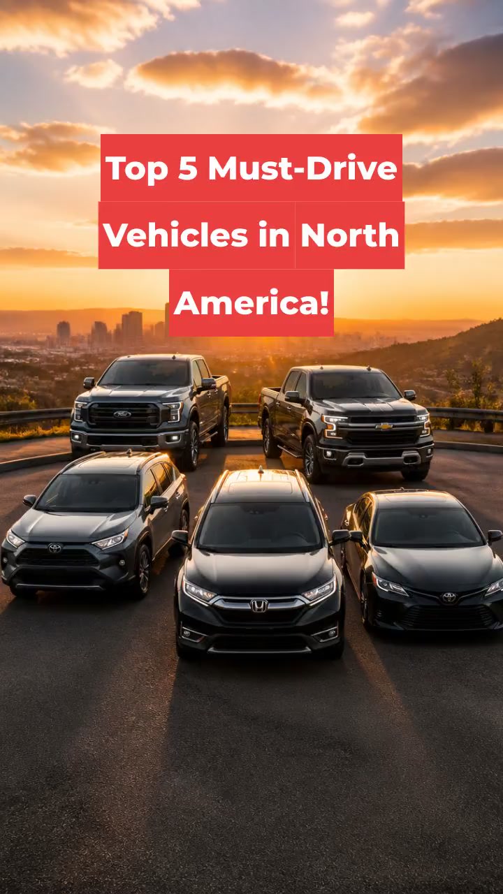 Top 5 Must-Drive Vehicles in North America!