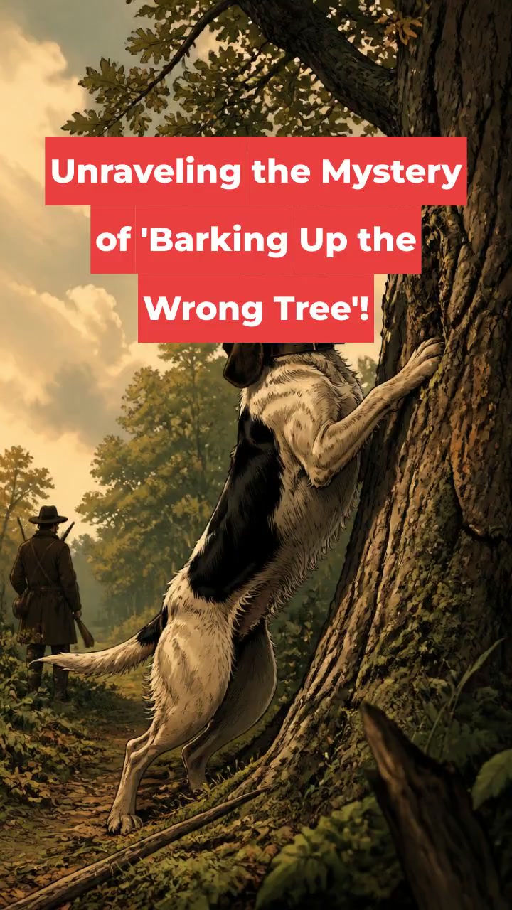Unraveling the Mystery of 'Barking Up the Wrong Tree'!