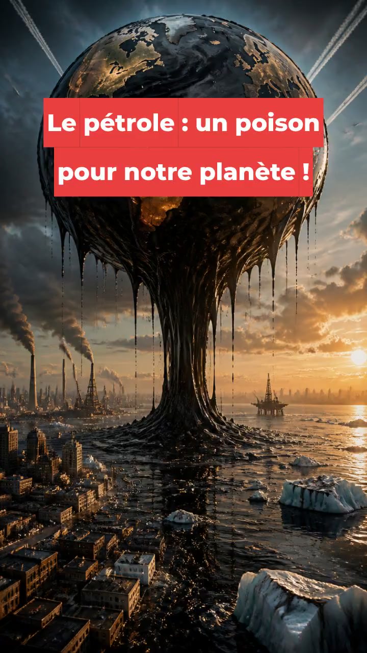 Le pétrole : un poison pour notre planète !