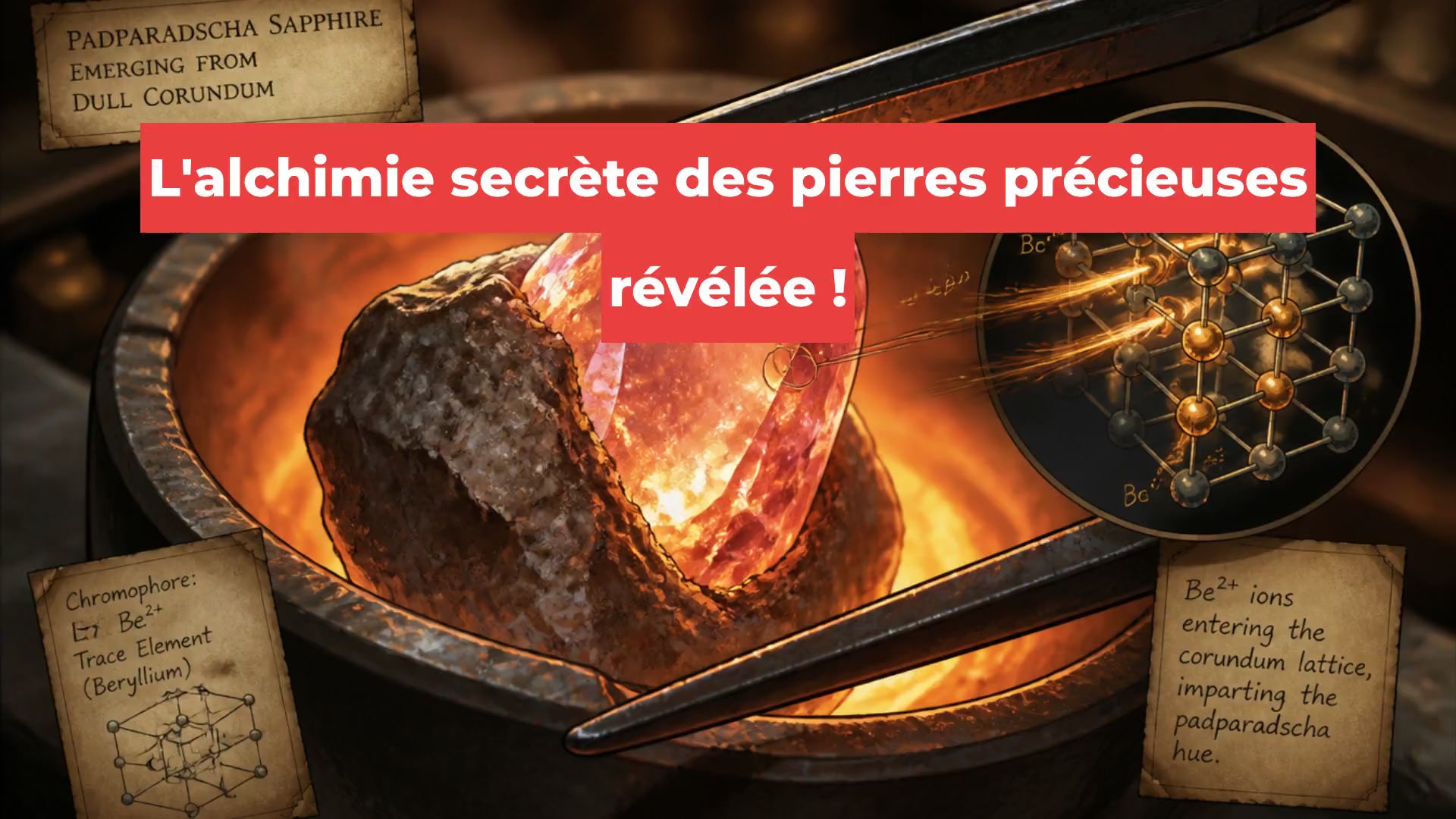 L'alchimie secrète des pierres précieuses révélée !