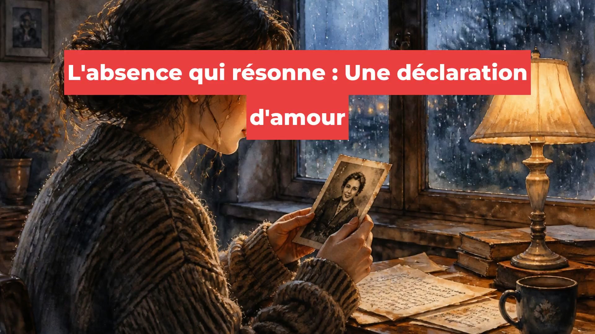 L'absence qui résonne : Une déclaration d'amour