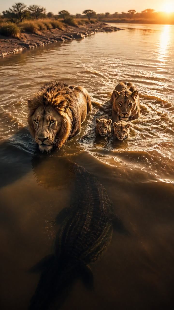 The Chilling Predator Beneath the River!