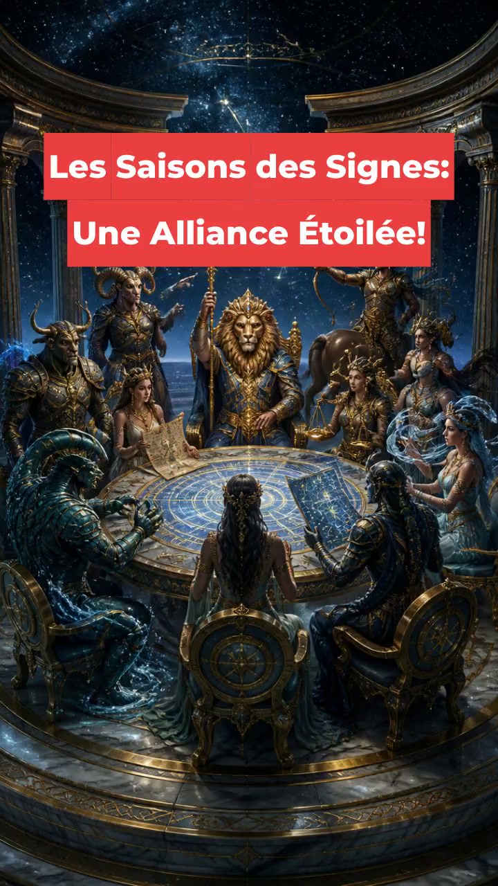 Les Saisons des Signes: Une Alliance Étoilée!