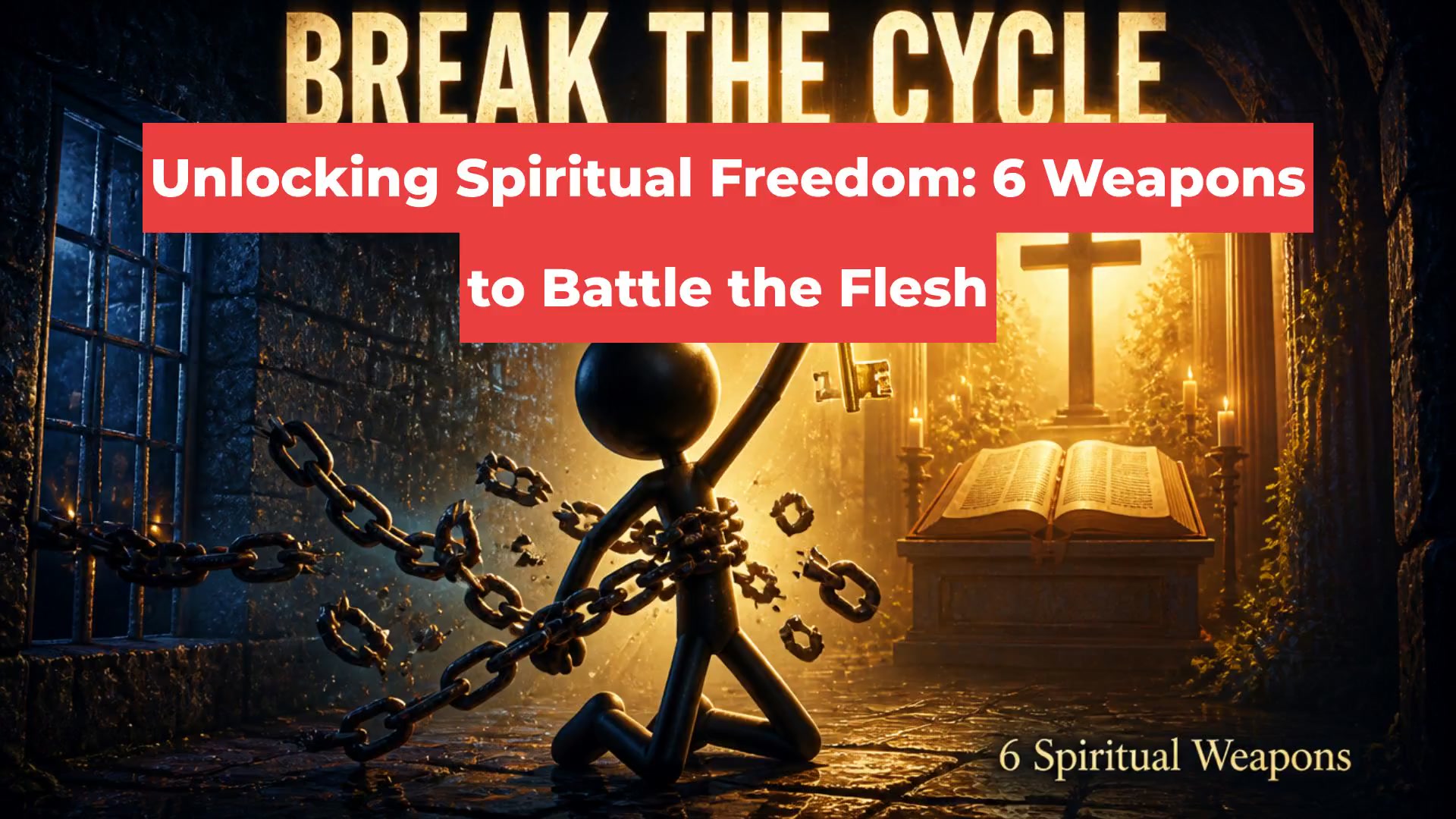 Unlocking Spiritual Freedom: 6 Weapons to Battle the Flesh