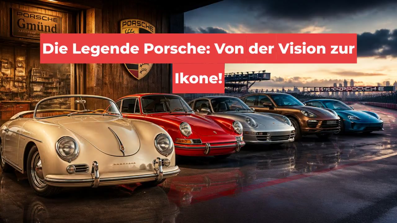 Die Legende Porsche: Von der Vision zur Ikone!