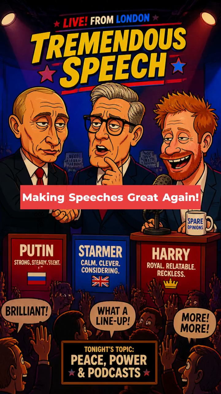 Making Speeches Hilarious Again!