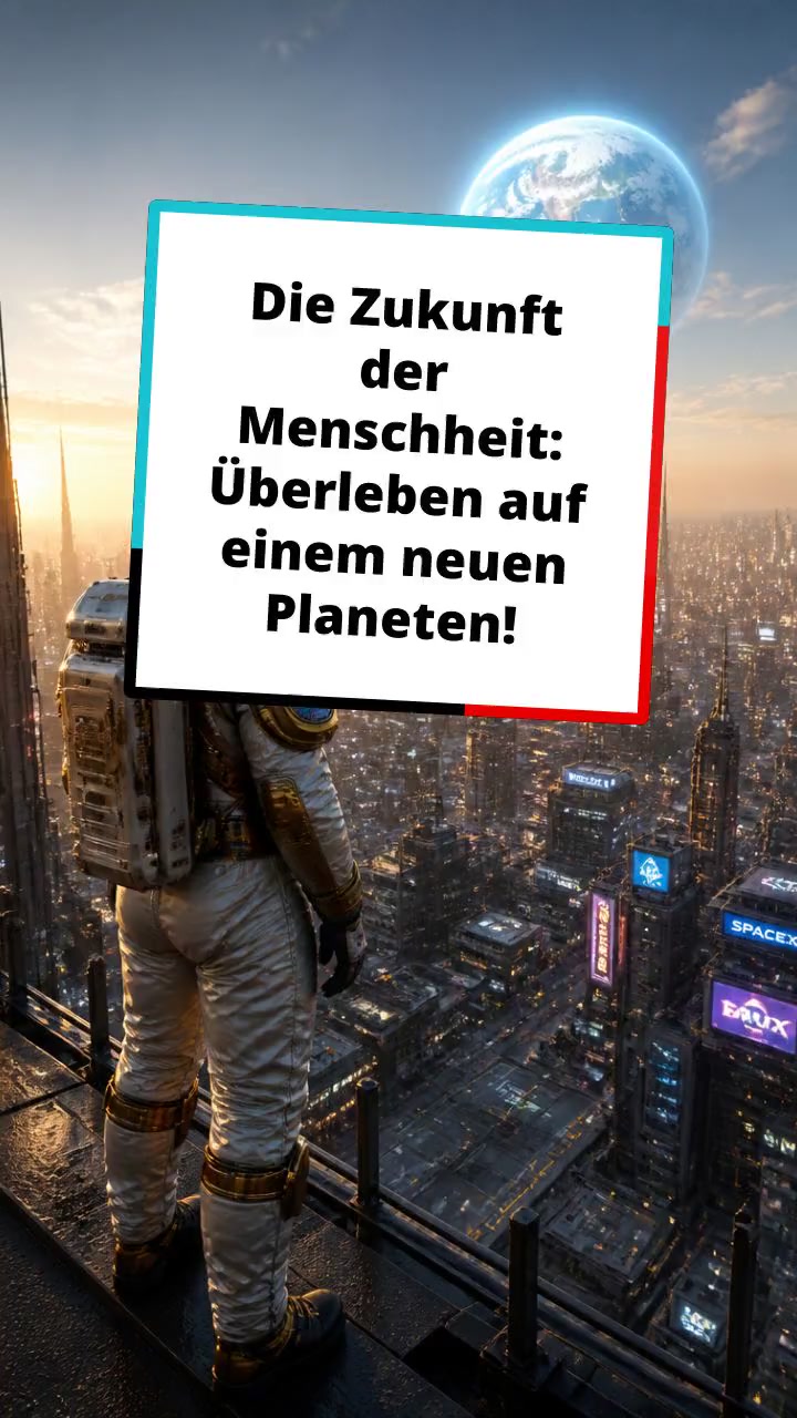 Die Zukunft der Menschheit: Überleben auf einem neuen Planeten!