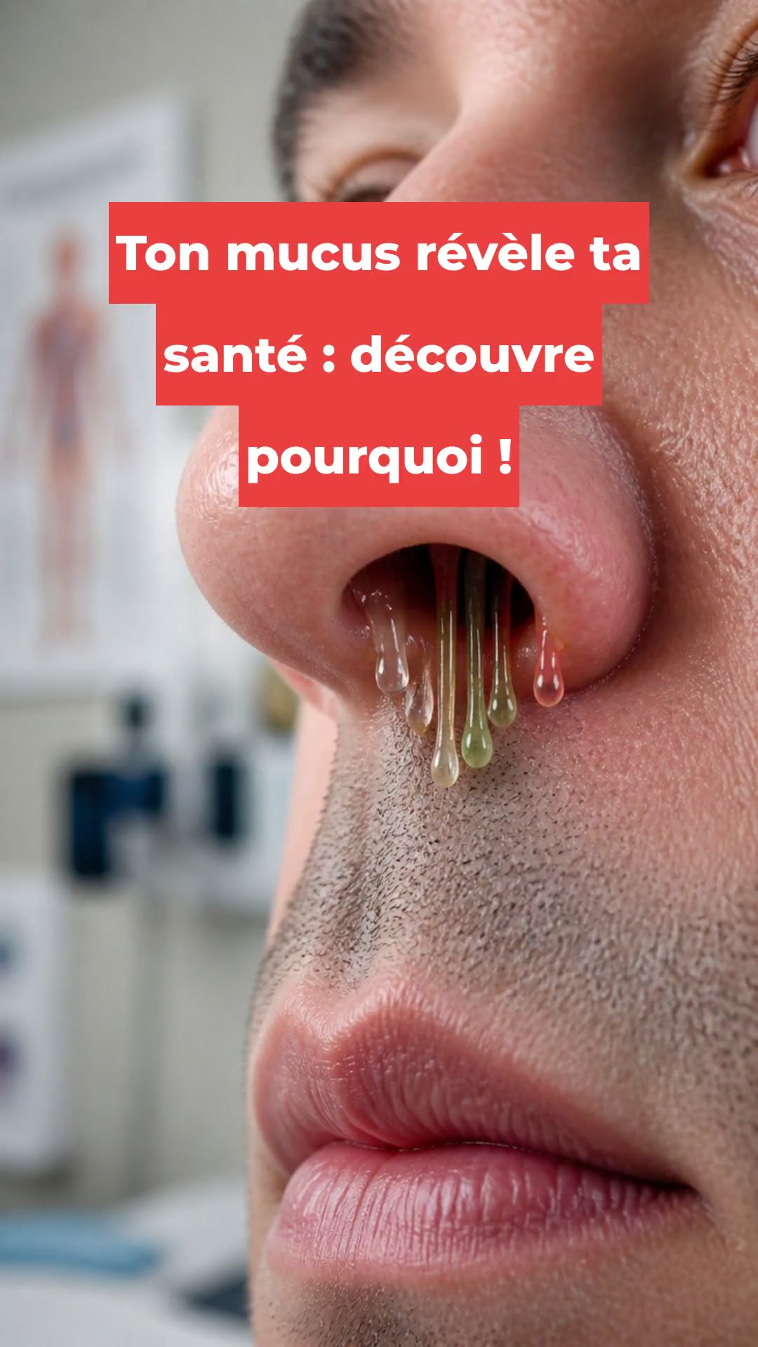 Ton mucus révèle ta santé : découvre pourquoi !