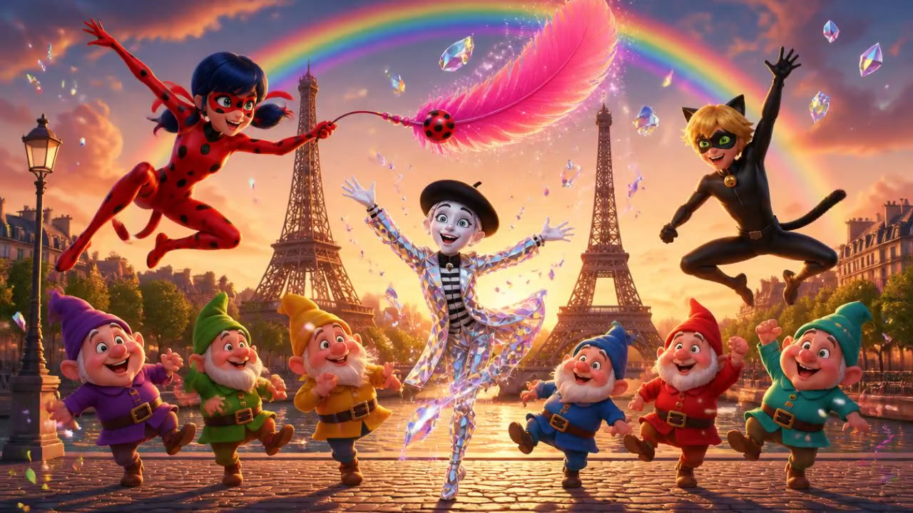 Ladybug et les 7 Nains : Une Aventure Magique !