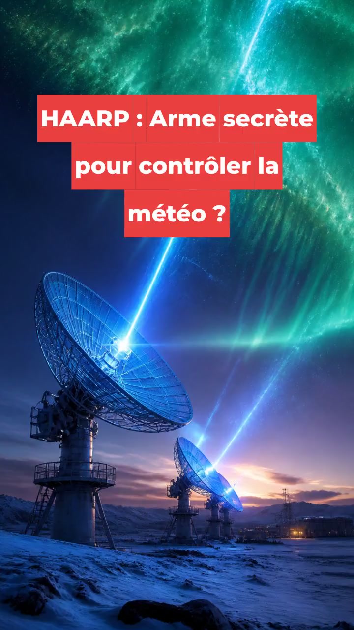HAARP : Arme secrète pour contrôler la météo ?